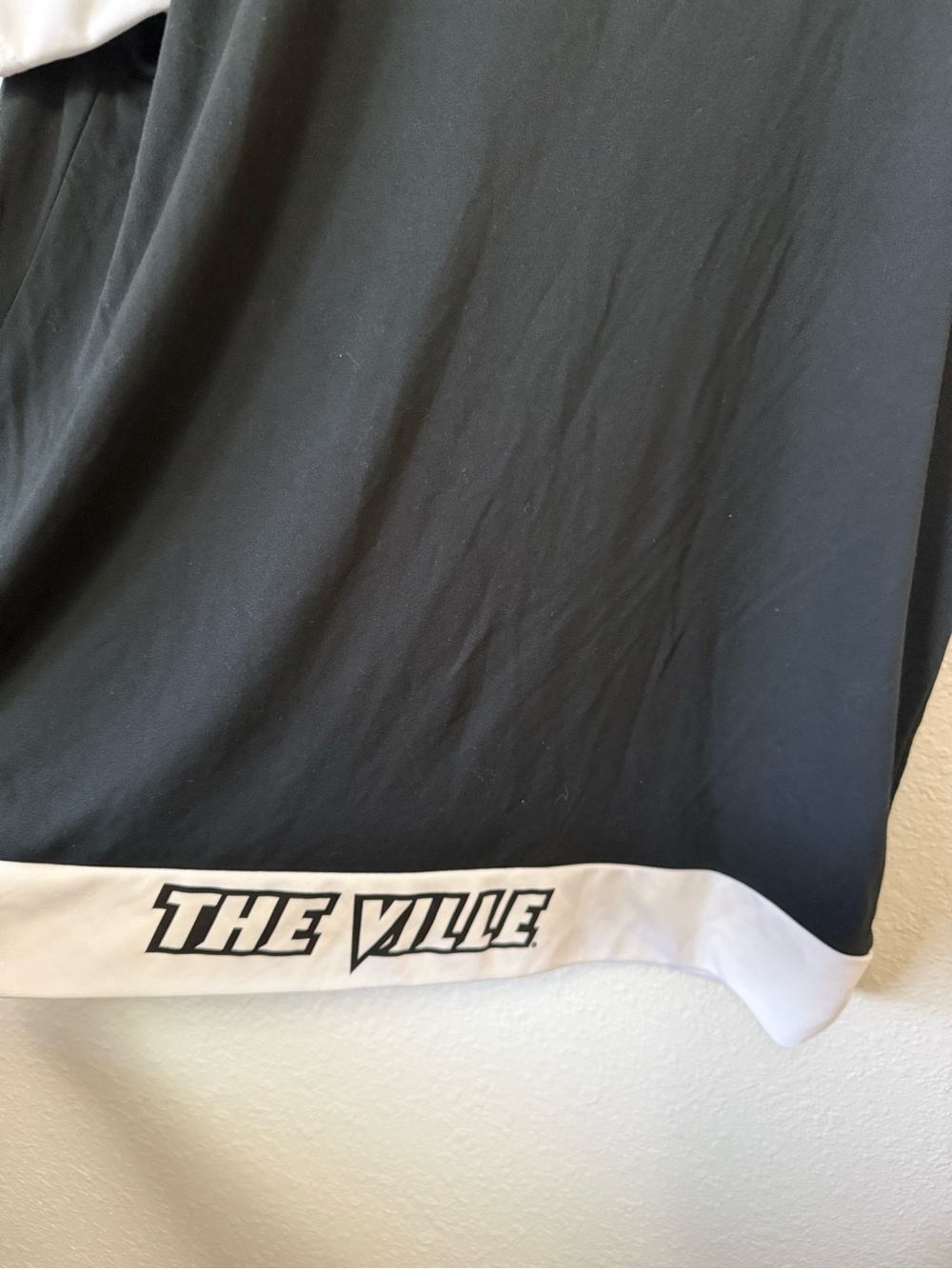 adidas Black and White Athletic Tee - Picture 5 of 7